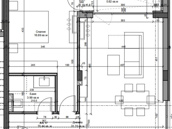 Двустаен Апартамент кв. Галата в Нова Сграда - 0