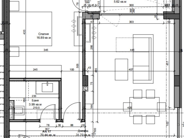 Двустаен Апартамент кв. Галата в Нова Сграда - 0