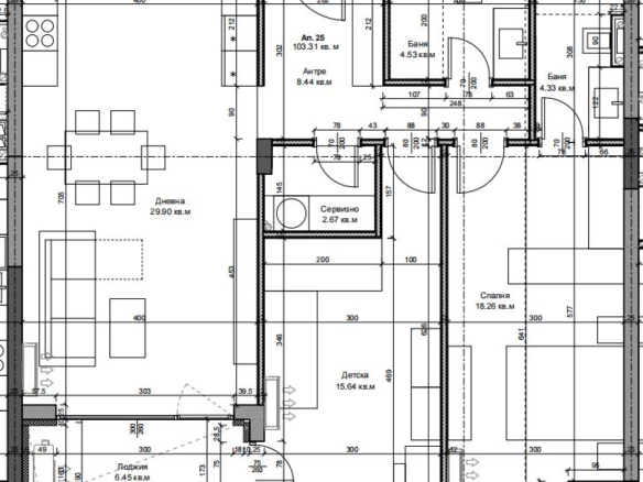 Тристаен Апартамент кв. Галата в Нова Сграда - 0
