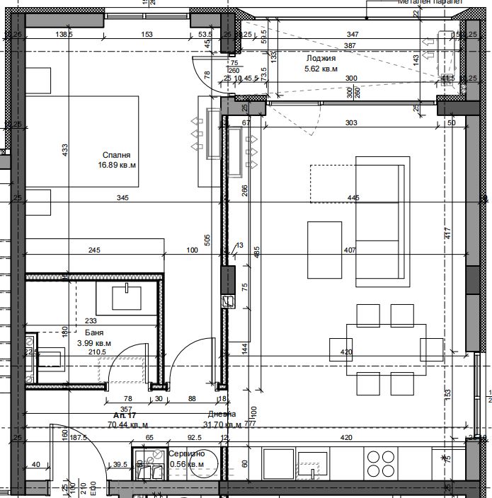 Двустаен Апартамент кв. Галата в Нова Сграда - 0