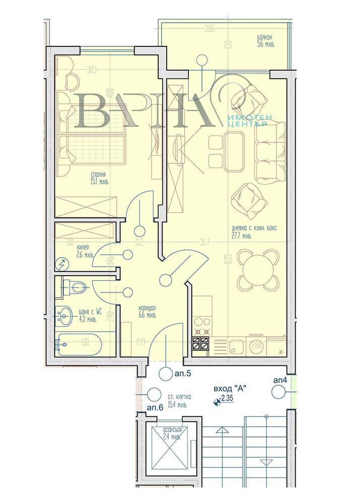 2-стаен - Варна, Виница - 0