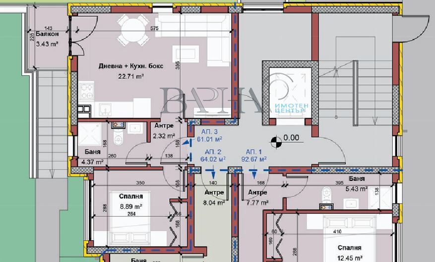 2-стаен - Варна, Виница - 0